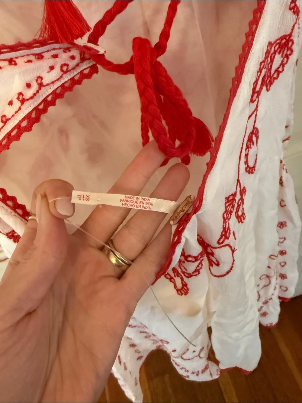 Free People Love Letters Mini Dress - XS - NWT